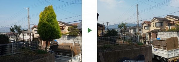 枚方市K様 作業前後