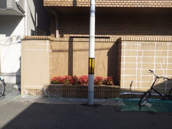 オタフクナンテン植栽　作業後