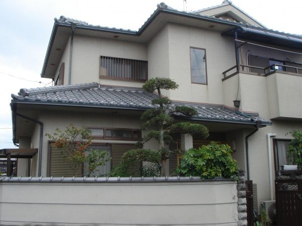 奈良市植木剪定作業後１