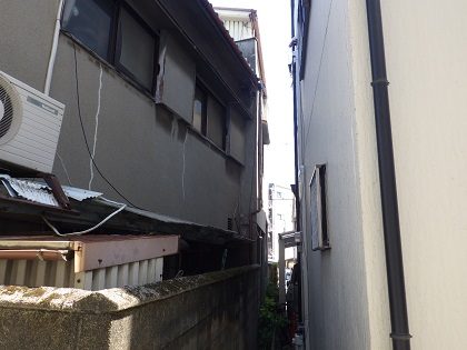 伐採後
