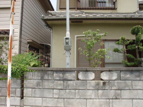 植栽作業後