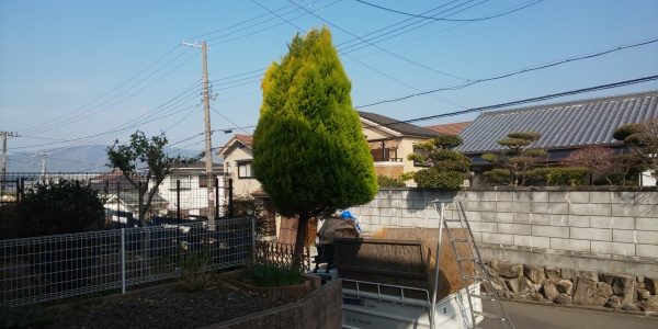枚方市ゴールドクレスト 作業前