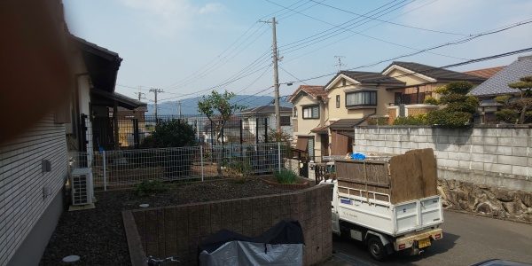 枚方市ゴールドクレスト 作業後