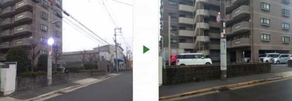 マンションの駐車スペース拡大のため、ケヤキなど3種の植木を伐採　大阪市城東区