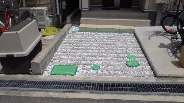 「固まる君」施工前